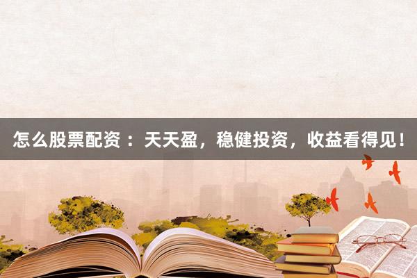 怎么股票配资 ：天天盈，稳健投资，收益看得见！