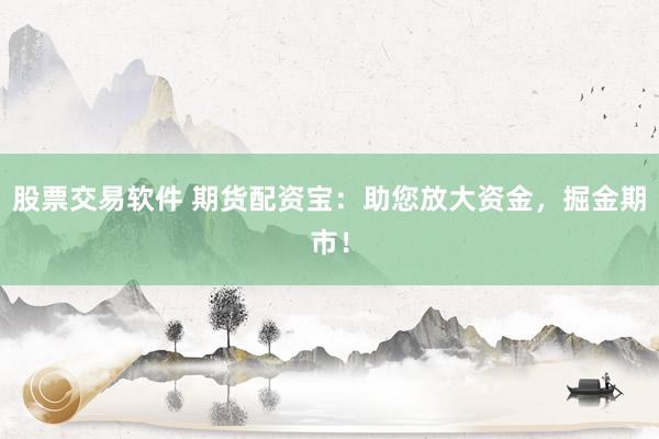 股票交易软件 期货配资宝：助您放大资金，掘金期市！