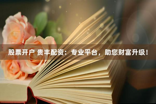 股票开户 贵丰配资：专业平台，助您财富升级！