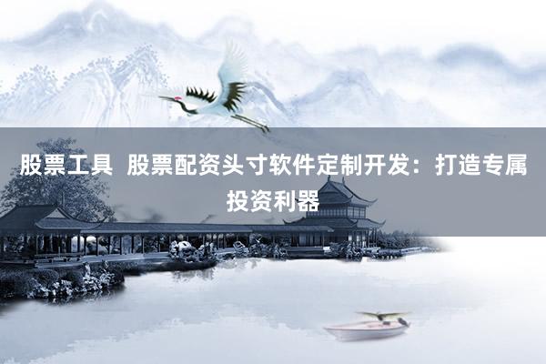 股票工具  股票配资头寸软件定制开发：打造专属投资利器