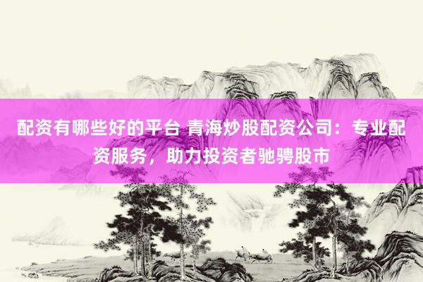配资有哪些好的平台 青海炒股配资公司：专业配资服务，助力投资者驰骋股市
